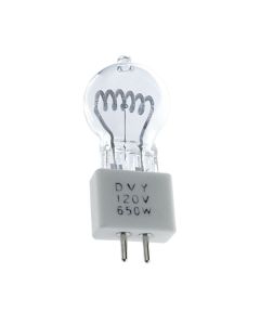 Halogen Low Voltage Lamp with G5.3 Miniature 2-Pin Base – DVY, JCD120V-650WSP