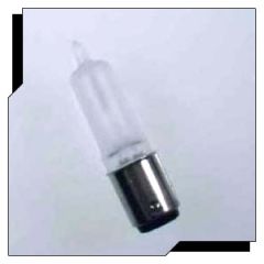 Halogen Low Voltage Bayonet Lamp with BA15d Double-Contact Base - JCV120V-100WGBF