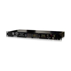 BroaMan 1 RU 8-Port Fiber Transport Interface Devices with 4 RTS I-com/4 Line-In/4 Line-Out