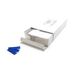 Pro Fetti Stacked Metallic PVC (1 Lb. Box) - Blue/White