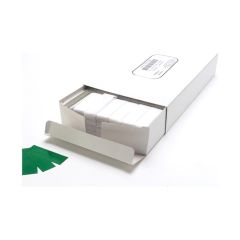 Pro Fetti Stacked Metallic PVC (1 Lb. Box) - Green/White 