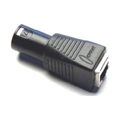 XLR5M to RJ45 Adapter for DMXcat