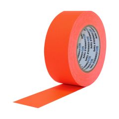 Pro Console Premium Flatback Paper Tape (1/2" x 60 yd) - Fluorescent Orange