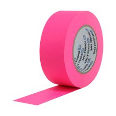 Pro Console Premium Flatback Paper Tape (1/2" x 60 yd) - Fluorescent Pink