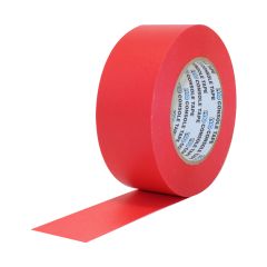 Pro Console Premium Flatback Paper Tape (1/2" x 60 yd) - Red