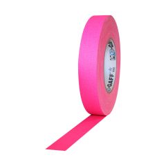 Pro Gaff Matte Cloth Tape (1" x 50 yd) - Fluorescent Pink