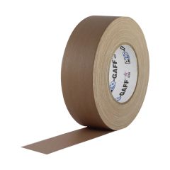 Pro Gaff Matte Cloth Tape (2" x 55 yd) - Tan