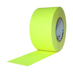 Pro Gaff Matte Cloth Tape (3" x 50 yd) - Fluorescent Yellow
