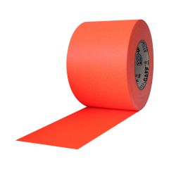 Pro Gaff Matte Cloth Tape (4" x 50 yd) - Fluorescent Orange