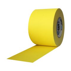 Pro Gaff Matte Cloth Tape (4" x 55 yd) - Yellow
