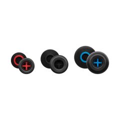 IE PRO Silicone Ear Adapter for IE 40, IE 400, IE 500 (5-Pairs) - Medium - Black Identifier