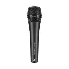 MD 435 Handheld Dynamic Cardioid Microphone with 3-Pin XLR-M, MZQ 800 Clip, Carrying Pouch - Black