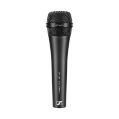 MD 445 Handheld Dynamic Supercardioid High-Rejection Microphone with 3-Pin XLR-M, MZQ 800 Clip, Carrying Pouch - Black