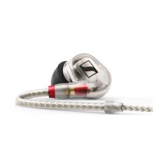 IE 500 PRO In-Ear Monitoring with Silicone and Foam Adapters, Transport Case, Cleaning Tool, 6.3 mm Jack-Adapter - Clear