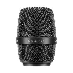 MM 435 Supercardioid Dynamic Microphone Capsule with Pop Protection, Pouch for MD 435 - Black