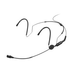 HSP 4 Headworn/Neckband Microphone with 3-Pin Connector - Black