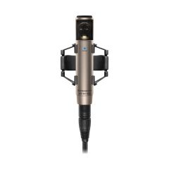 MKH 800 TWIN RF Universal Studio 2x Cardioid Microphone with Clamp, Shock Mount, Adaptor Cable, Transport Case - Nickel