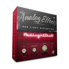 Red Light Distortion Analog Distortion Emulator with Six Selectable Distortion Models
