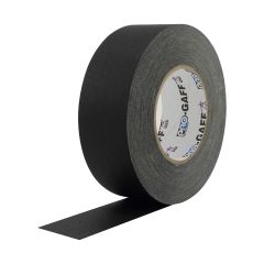 Pro Gaff Matte Cloth Tape (2" x 55 yd) - Black