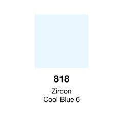 818 Zircon Cool Blue 6  - Filter - 24" x 24" Sheet