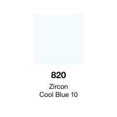 820 Zircon Cool Blue 10 - Filter - 24" x 24" Sheet