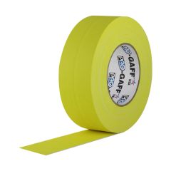 Pro Gaff Matte Cloth Tape (2" x 55 yd) - Yellow