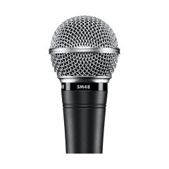 SM48 Dynamic Vocal Microphone with Lockable On/Off Switch (Cardioid) (Cable Not Included)