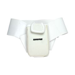 WA580 Cloth Pouch for UR1 Bodypack Transmitters - White