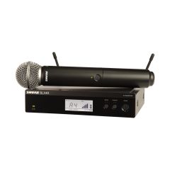 BLX24R/SM58 Wireless Rack-mount Vocal System with SM58, Power Supply - Frequency: H9 (512-542 MHz) 
