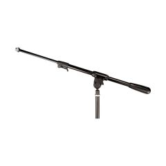 Ulti-Boom Microphone Boom Arm with Ergonomic Adjustment Knobs, Aluminum Tubing, Heavy-Duty Counterweight - Telescoping
