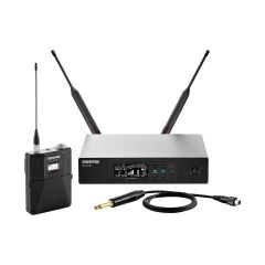 QLXD14 Combo System with QLXD1 Bodypack, QLXD4 Receiver - Frequency: V50 (174-216 MHz)