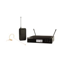 BLX14R/MX53 Wireless Rack-Mount Presenter System with MX153 Earset Microphone, Power Supply - Frequency: H9 (512-542 MHz) 