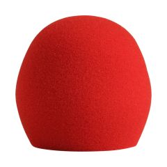 A58WS Microphone Windscreen for PGA48, PGA58, SM48, SM58, Beta 58A, 565SD Microphones - Red
