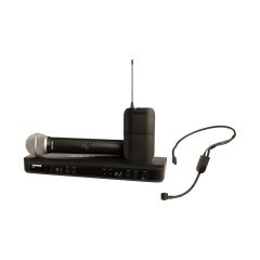 BLX1288/PGA31 Wireless Combo System with PG58 Handheld, PGA31 Headset, Power Supply - Frequency: H10 (542-572 MHz) 