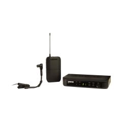 BLX14/B98 Wireless Instrument System with Beta 98H/C Clip-On Gooseneck Microphone, Power Supply (Cardioid) - Frequency: H10 (542-572 MHz) 