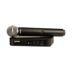 BLX24/SM58 Wireless Vocal System with SM58, Power Supply - Frequency: H10 (542-572 MHz) 
