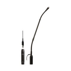 MX412 Microflex 12” (30.5 cm) Standard Gooseneck Microphone with Inline Preamp, Shock Mount, Side or Bottom Cable Exit (No Cartridge) 