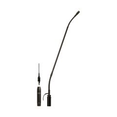 MX418 Microflex 18-Inch Standard Gooseneck Microphone with Inline Preamp, Side or Bottom Cable Exit (No Cartridge) 