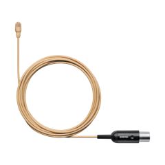 TL47 TwinPlex Subminiature Lavalier Microphone with MTQG Connector, Accessory Kit - Tan