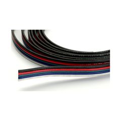 Ribbon Cable with Five Conductors and 18-Gauge for QolorFLEX LED Tape (Per Foot)