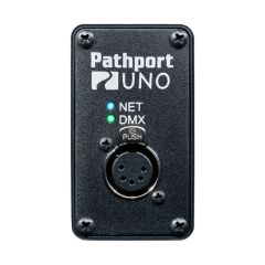 Pathport UNO Portable Gateway with 1 XLR5M DMX Input