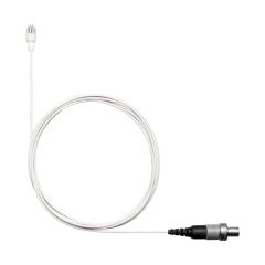 TL45 TwinPlex Subminiature Lavalier Microphone with LEMO3 Connector - White