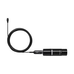 TL47 TwinPlex Subminiature Lavalier Microphone with 3-Pin XLR Connector, Accessory Kit - Black