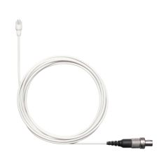 TL47 TwinPlex Subminiature Lavalier Microphone with LEMO3 Connector - White