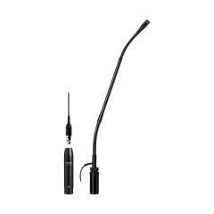 MX412 Microflex 12” (30.5 cm) Standard Gooseneck Microphone with Inline Preamp, Shock Mount, Side or Bottom Cable Exit (Cardioid) 