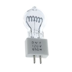 Halogen Low Voltage Lamp with G5.3 Miniature 2-Pin Base – DVY, JCD120V-650WSP